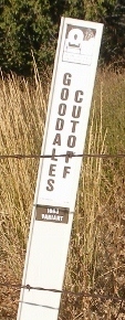 Goodale Cutoff Marker